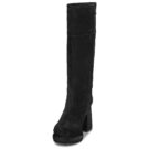 Bronx GINNY-Y Schwarze Stiefeletten mit Absatz f&uuml;r Damen - Gr&ouml;&szlig;e 3