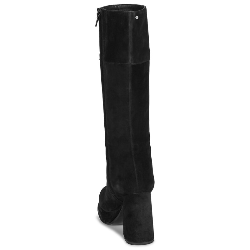 Bronx GINNY-Y Schwarze Stiefeletten mit Absatz f&uuml;r Damen - Gr&ouml;&szlig;e 5