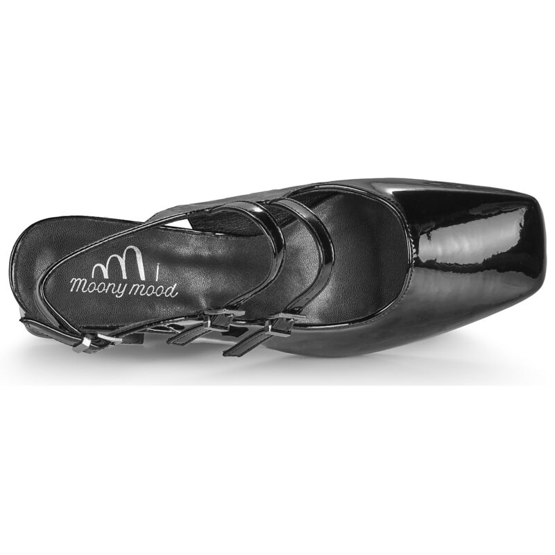 Moony Mood ESTELIA Schwarze Damenpumps - Gr&ouml;&szlig;e 6