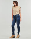 Slim-Jeans Le Temps des Cerises PULPHIGH Blu Jeans Slim Donna - 3
