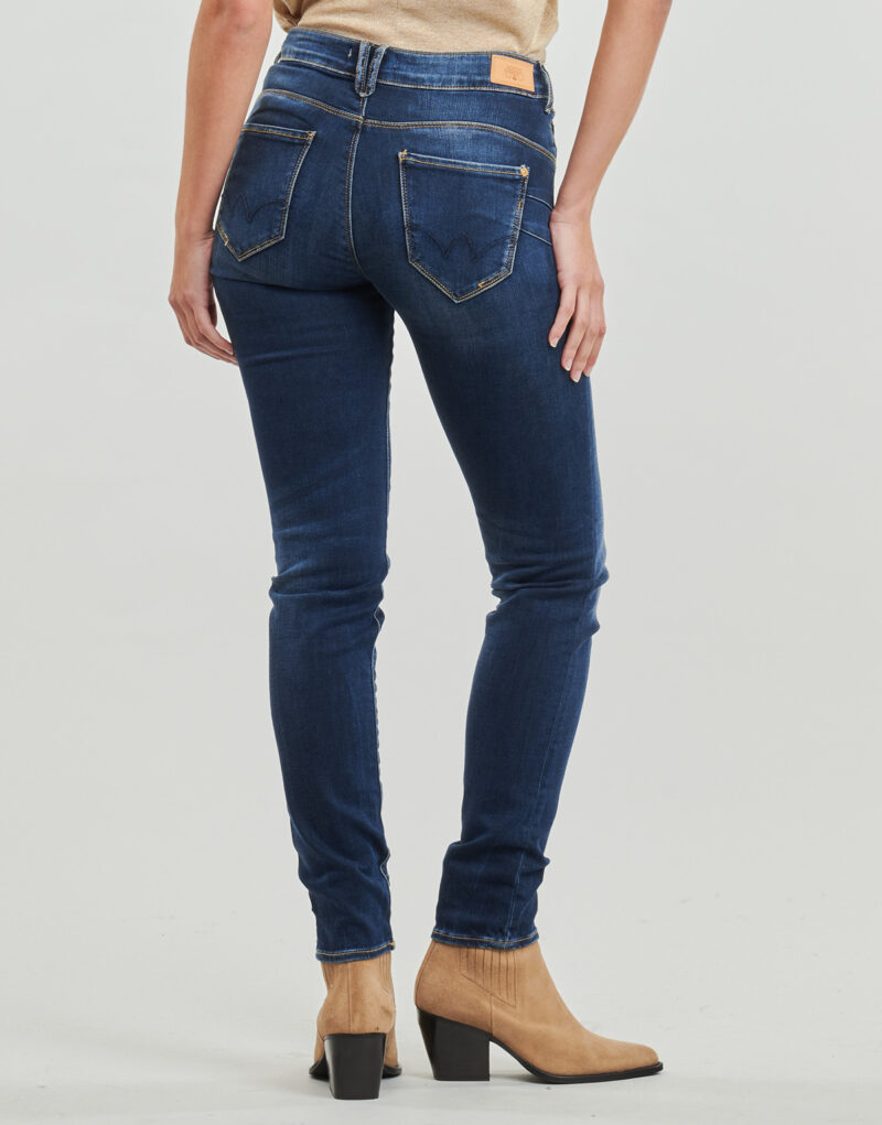 Slim-Jeans Le Temps des Cerises PULPHIGH Blu Jeans Slim Donna - 4