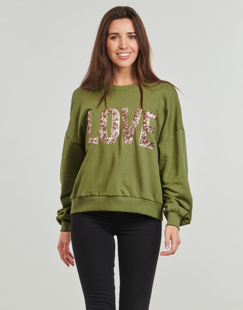 Felpe Only ONLKATYA Verde Felpe Donna - 2