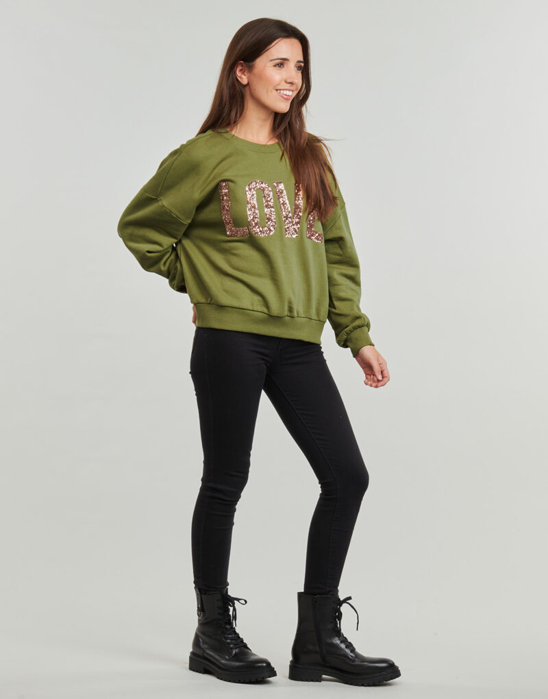Felpe Only ONLKATYA Verde Felpe Donna - 3