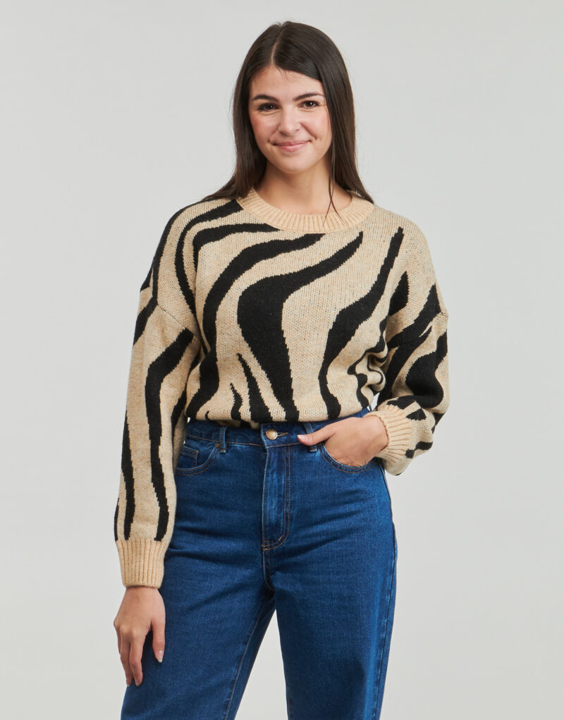 Pullover Only ONLHAZEL Beige Maglioni Donna - 2