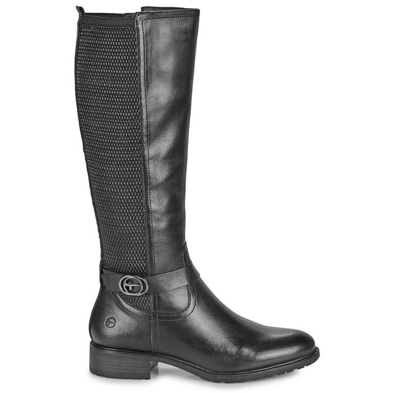 Tamaris AVORIS Schwarze Damen-Stiefel - Gr&ouml;&szlig;e 2