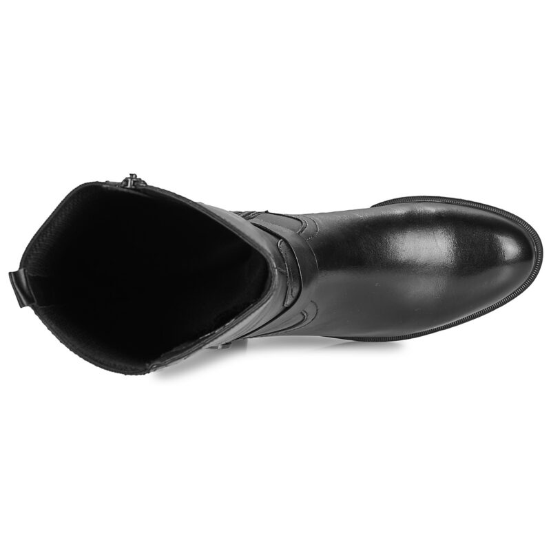Tamaris AVORIS Schwarze Damen-Stiefel - Gr&ouml;&szlig;e 6