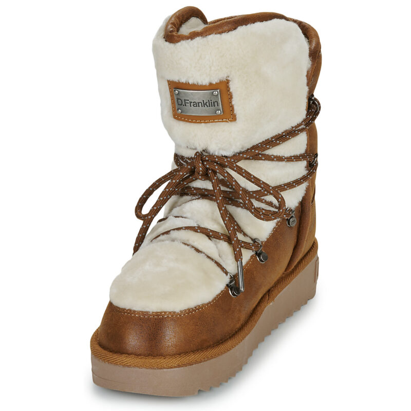 D.Franklin NORDIC 370 Brown Women's Ankle Boots - 3