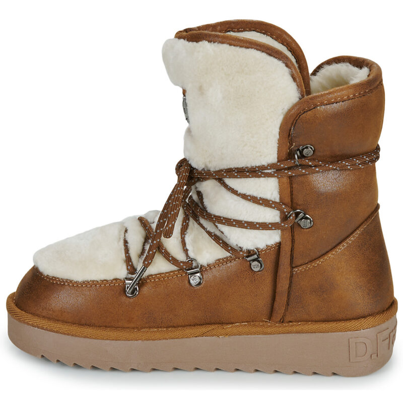 D.Franklin NORDIC 370 Brown Women's Ankle Boots - 4