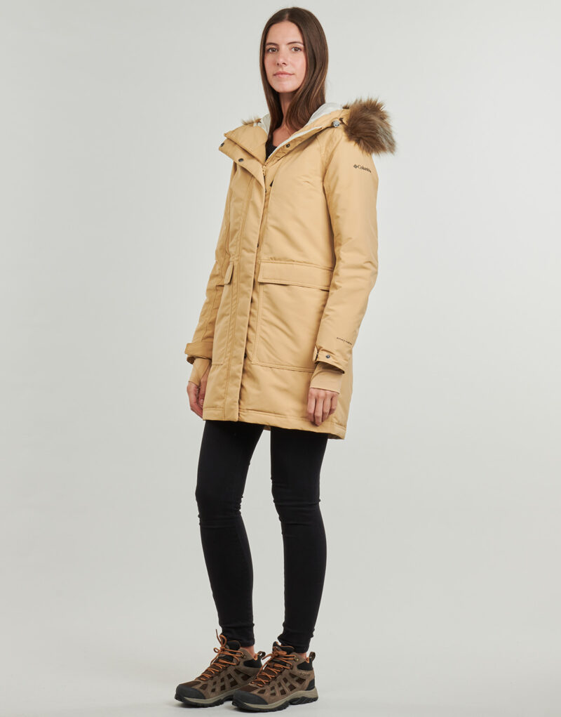 Parka Columbia Little Si II Insulated Parka Beige Parka Donna - 3