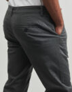 Pantalone Chino Selected SLHSLIM-NEW MILES 175 FLEX CHINO Grigio Pantaloni Chino Uomo - 5