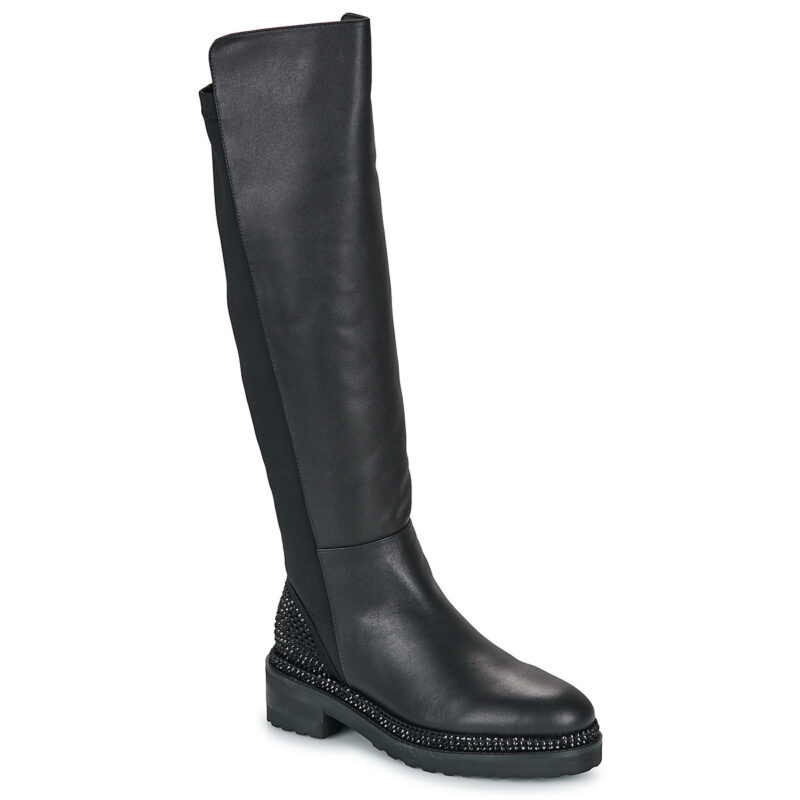 ALMA EN PENA I240856 Schwarze Overknee-Stiefel f&uuml;r Damen - Gr&ouml;&szlig;e 1