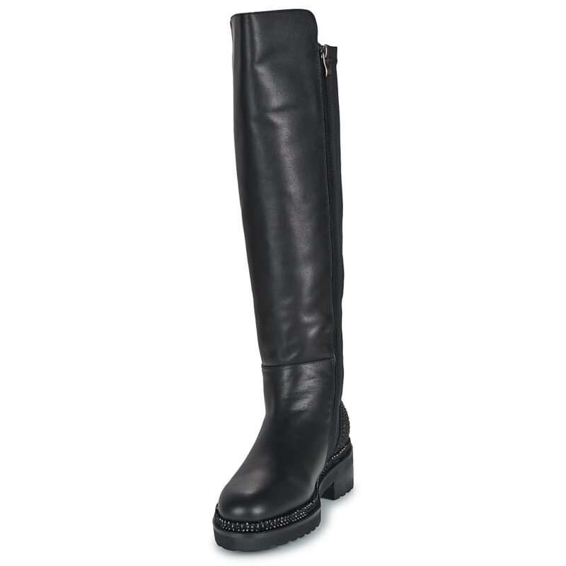 ALMA EN PENA I240856 Schwarze Overknee-Stiefel f&uuml;r Damen - Gr&ouml;&szlig;e 3