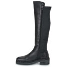 ALMA EN PENA I240856 Schwarze Overknee-Stiefel f&uuml;r Damen - Gr&ouml;&szlig;e 4