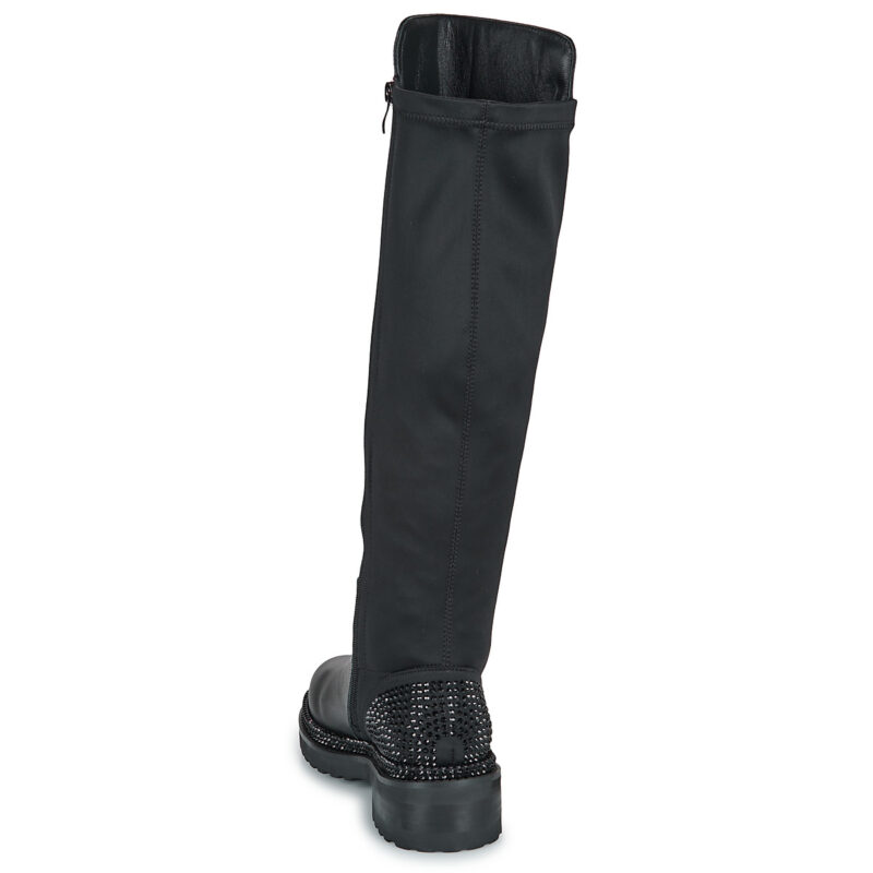 ALMA EN PENA I240856 Schwarze Overknee-Stiefel f&uuml;r Damen - Gr&ouml;&szlig;e 5