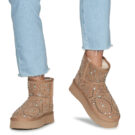 ALMA EN PENA I241042 Braune Damen-Ankle-Boots - 8