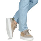 ALMA EN PENA I241226 Beige Damen-Sneaker, niedrig geschnitten - Gr&ouml;&szlig;e 8