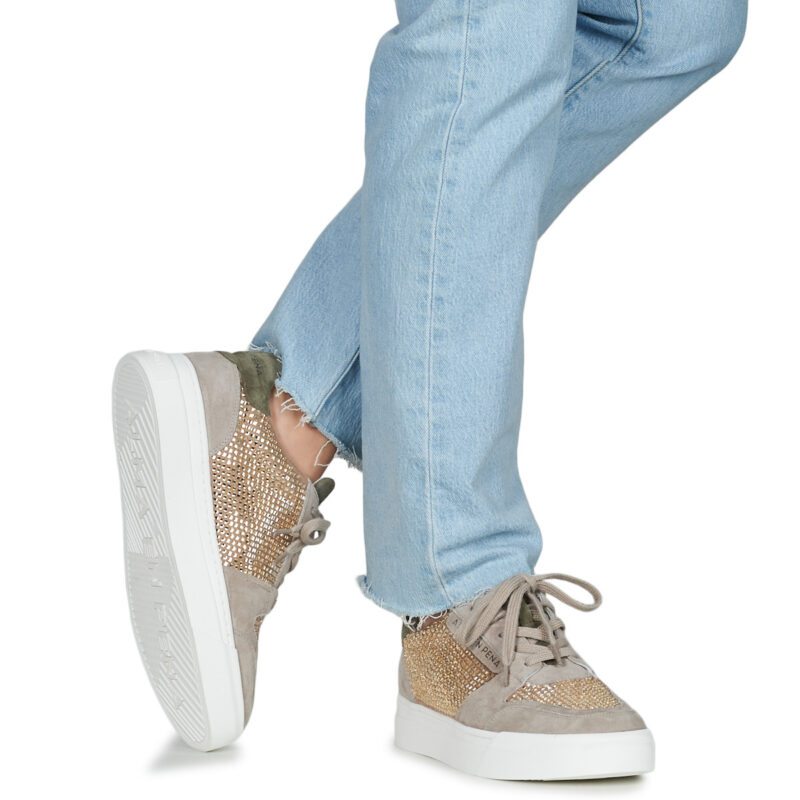 ALMA EN PENA I241226 Beige Damen-Sneaker, niedrig geschnitten - Gr&ouml;&szlig;e 8