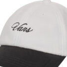 Gorra Vans Script Curved Bill Jockey blanca para hombre - 3