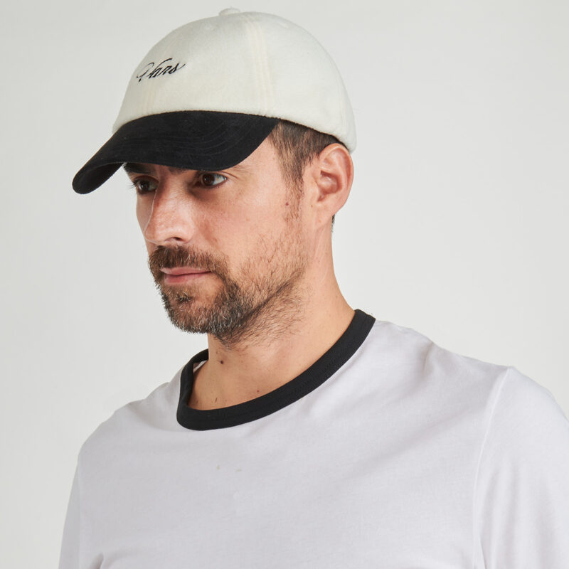 Gorra Vans Script Curved Bill Jockey blanca para hombre - 4