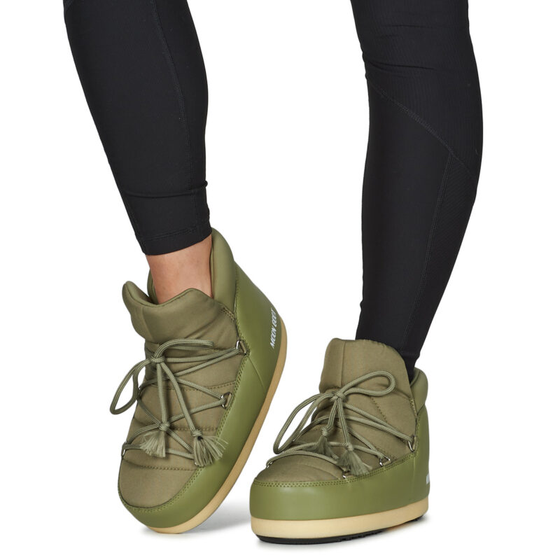 Moon Boot MB EVX PUMPS NYLON Kaki Scarpe da neve Donna - 8