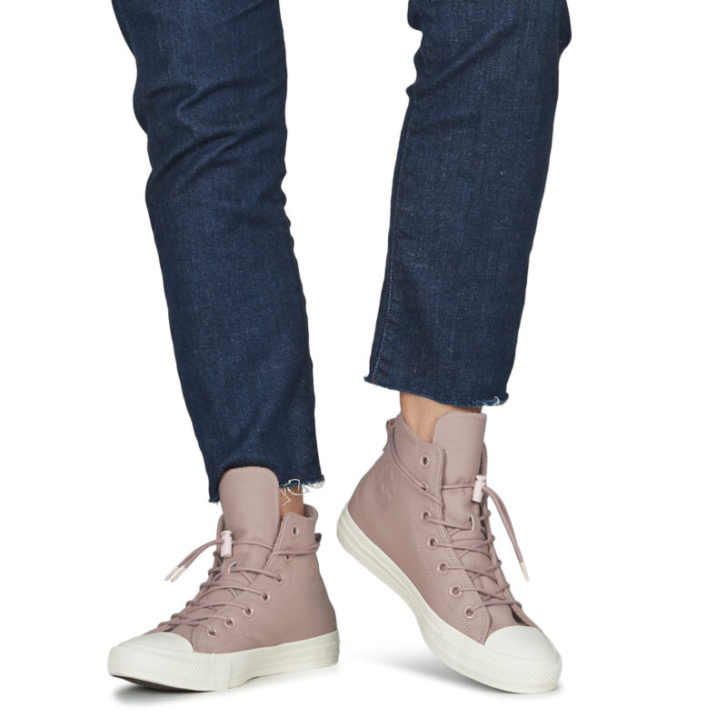 Converse  CHUCK TAYLOR ALL STAR WEATHERIZED LEATHER  Rosa -  Sneakers alte Donna - 8