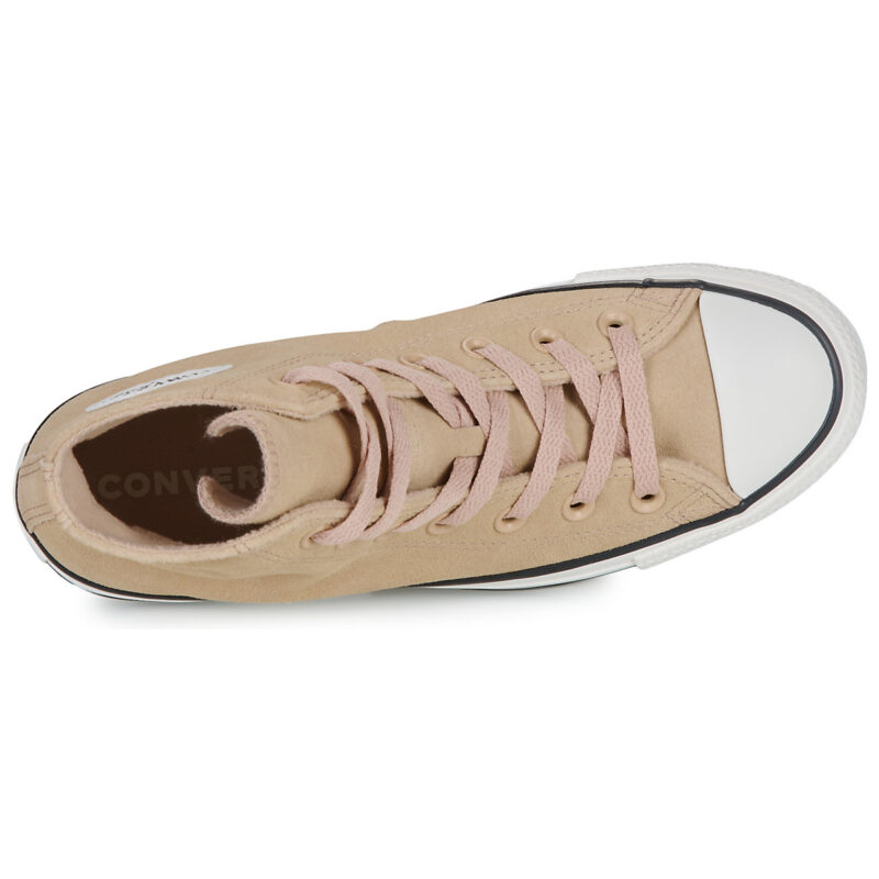 Converse CHUCK TAYLOR ALL STAR COLORFUL SUEDE Beige Sneakers alte Donna - 6