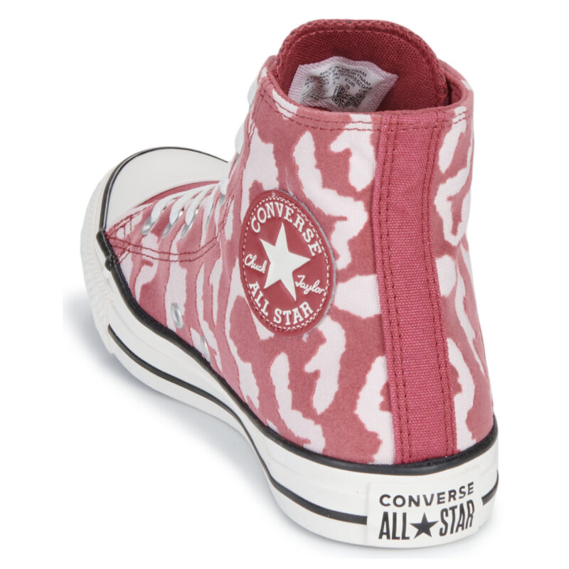 Converse  CHUCK TAYLOR ALL STAR LEOPARD REMIX  Rosa -  Sneakers alte Donna - 5