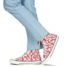 Converse  CHUCK TAYLOR ALL STAR LEOPARD REMIX  Rosa -  Sneakers alte Donna - 8
