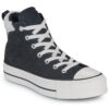 Converse  CHUCK TAYLOR ALL STAR PUFF LIFT COZY PLATFORM  Nero -  Sneakers alte Donna