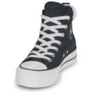 Converse  CHUCK TAYLOR ALL STAR PUFF LIFT COZY PLATFORM  Nero -  Sneakers alte Donna - 3