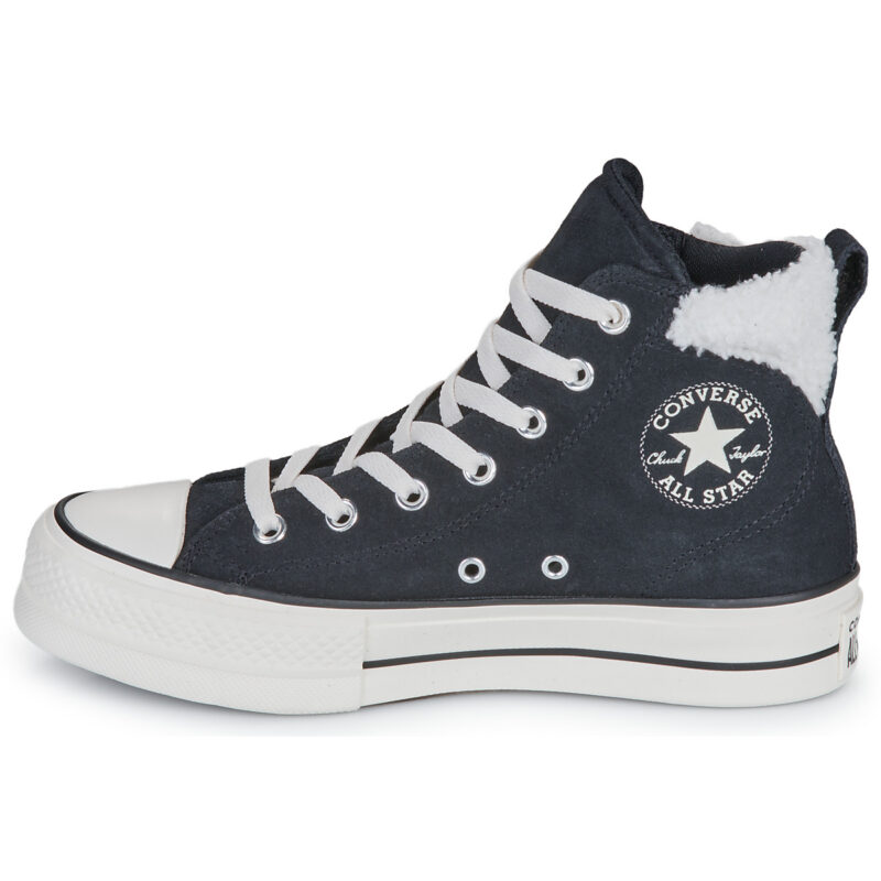 Converse  CHUCK TAYLOR ALL STAR PUFF LIFT COZY PLATFORM  Nero -  Sneakers alte Donna - 4