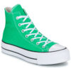 Converse  CHUCK TAYLOR ALL STAR LIFT PLATFORM  Verde -  Sneakers alte Donna