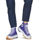 Converse  RUN STAR HIKE  Blu -  Sneakers alte Donna - 8