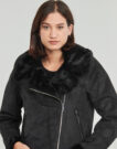 Giacca in pelle Vero Moda VMPEGGY Nero Giacche in pelle Donna - 5