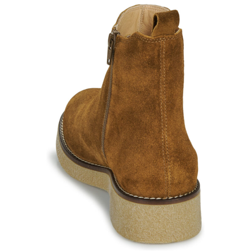 Unisa ETIOPE Braune Damen-Ankle-Boots - Gr&ouml;&szlig;e 5