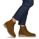 Unisa ETIOPE Braune Damen-Ankle-Boots - Gr&ouml;&szlig;e 8