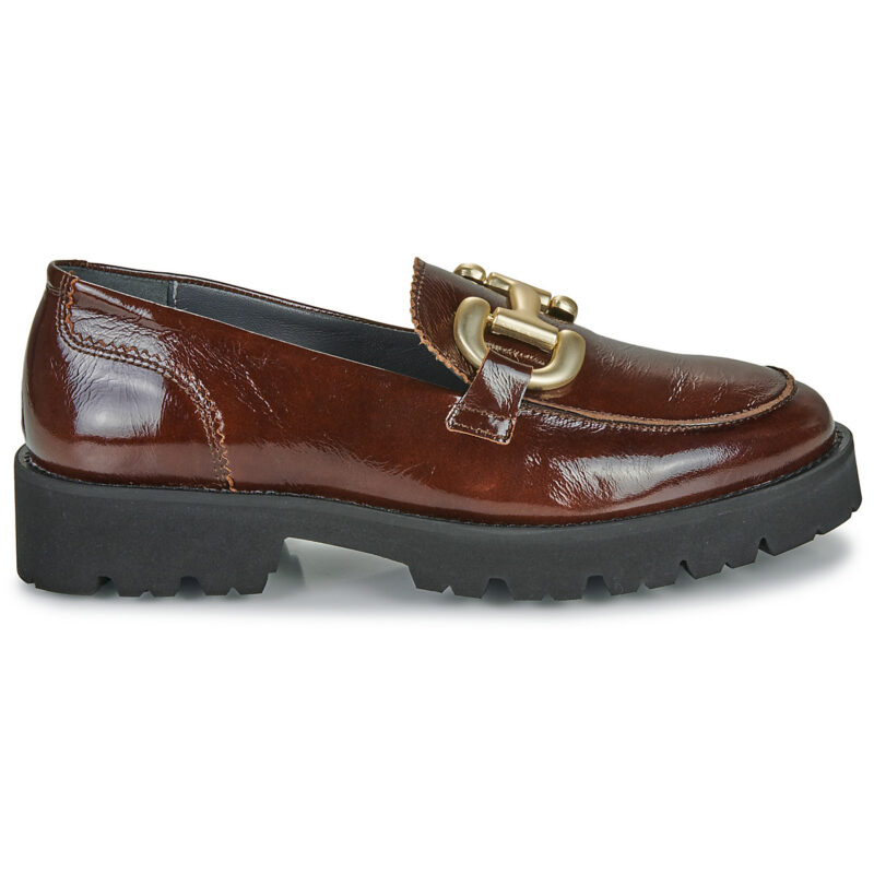 JB Martin FRIVOLE Brown Women's Loafers - 2