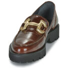 JB Martin FRIVOLE Brown Women's Loafers - 3