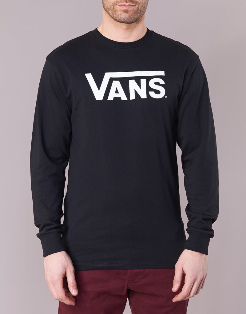 T-shirts a maniche lunghe  Vans  VANS CLASSIC  Nero -  T-shirts a maniche lunghe Donna - 4