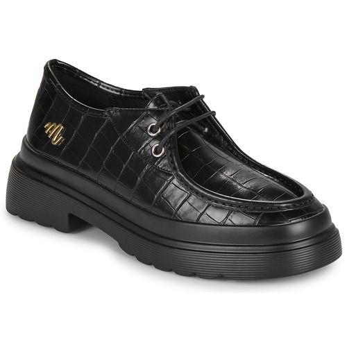 Scarpe Derby Donna Moony Mood ARMANDA in Nero, eleganti e alla moda, perfette per ogni occasione. Design raffinato e versatile, ideali per completare il tuo look con stile. Perfette per outfit casual o formali, offrono comfort e tendenza.