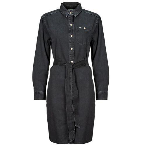 Abito lungo Donna Lee ALL PURPOSE SHIRT DRESS nero, elegante e versatile, perfetto per ogni occasione. Realizzato con materiali di alta qualità, questo vestito è ideale per look casual o formali. Scopri lo stile senza tempo e il comfort di questo abito lungo, un must-have per il tuo guardaroba. Ottimo per eventi, uscite serali e per il giorno. Acquista ora per valorizzare il tuo stile!
