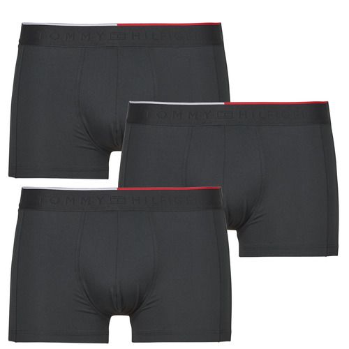 Boxer Uomo Tommy Hilfiger TRUNK X3 Nero, confezione di tre mutande stile boxer, design elegante e comfort ottimale, tessuto morbido e traspirante, ideale per l'abbigliamento quotidiano. Acquista ora per un look contemporaneo e raffinato!