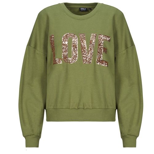 Felpa verde donna Only ONLKATYA, ideale per un look casual e trendy. Realizzata in materiali di alta qualità, questa felpa offre comfort e stile. Perfetta per le giornate fresche, si abbina facilmente a jeans o leggings. Acquista la felpa Only ONLKATYA per un guardaroba alla moda e versatile.