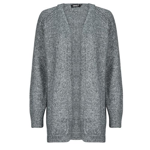 Gilet / Cardigan Donna Only ONLBENIN Grigio, elegante e versatile, perfetto per ogni stagione. Realizzato in tessuto morbido e confortevole, ideale da abbinare a look casual o sofisticati. Un must-have per il guardaroba femminile, perfetto per occasioni informali e serate. Scopri il calore e lo stile con il nostro gilet grigio ONLBENIN!