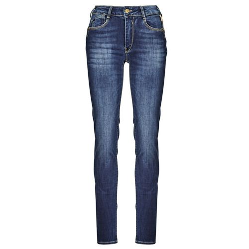 Jeans Slim Donna Le Temps des Cerises PULPHIGH Blu, in denim di alta qualità, con una vestibilità aderente per un look elegante e moderno. Questi jeans sono ideali per outfit casual e sono perfetti per ogni occasione, disponibili in diverse taglie. Un must-have per ogni guardaroba!