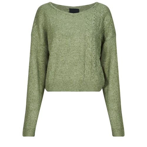 Maglione Donna Kaporal MOVE Verde, elegante e alla moda, perfetto per outfit autunnali e invernali. Realizzato in morbido tessuto, offre comfort e stile. Ideale per occasioni casual o per un look raffinato. Aggiungi un tocco di classe al tuo guardaroba con questo maglione versatile.