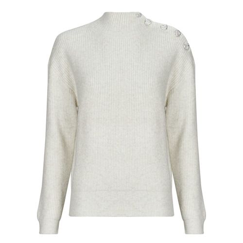 Maglione Donna Morgan MSTORI Beige – Maglione elegante e raffinato, ideale per l'autunno e l'inverno. Realizzato in morbido tessuto, offre comfort e stile. Perfetto da abbinare a jeans o gonne per un look casual-chic. Acquista ora il tuo maglione MSTORI per un tocco di classe nel tuo guardaroba!