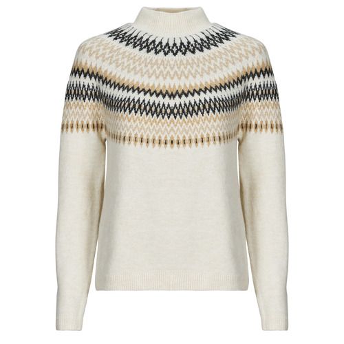 Maglione Donna Only ONLAMELIA Beige, realizzato in morbido tessuto, con design elegante e versatile, perfetto per ogni occasione. Ideale per l'autunno e l'inverno, facilmente abbinabile a jeans o gonne. Acquista ora il tuo maglione Only ONLAMELIA Beige e aggiungi stile al tuo guardaroba.