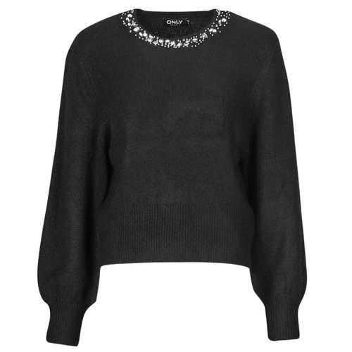 Maglione Only ONLELSA Nero Donna in morbido tessuto, ideale per look casual ed eleganti. Perfetto per l'autunno/inverno, versatile da abbinare a jeans o gonne. Acquista ora e aggiungi un capo trendy al tuo guardaroba!