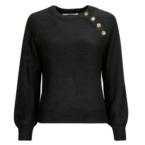 Maglione Donna Only ONLEMMA LS BUTTON ONECK KNT Nero, elegante e alla moda, perfetto per ogni occasione. Realizzato in morbido materiale, offre comfort e stile con il suo design a collo rotondo e bottoni. Ideale per l'autunno e l'inverno, si abbina facilmente a pantaloni e gonne. Acquista ora per rinnovare il tuo guardaroba!